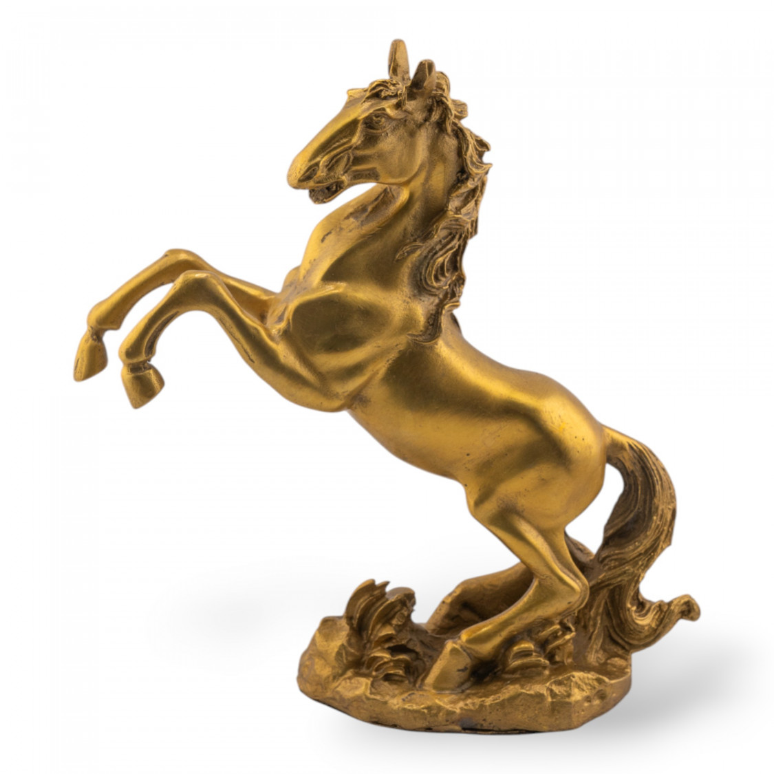 Soprammobile Statua Di Ottone Animalier 21x18cm-STATUETTES | Worldofjewel.com