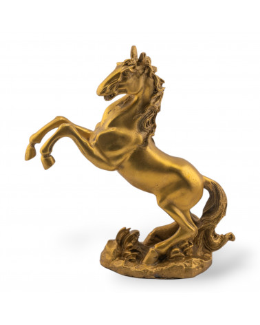 Soprammobile Statua Di Ottone Animalier 21x18cm-STATUETTES | Worldofjewel.com