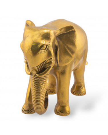 Soprammobile Statua Di Ottone Animalier 9x10,5cm-STATUETTES | Worldofjewel.com