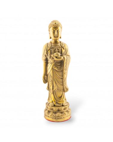 Soprammobile Statua Di Ottone Monaco 7x21cm-STATUETTES | Worldofjewel.com