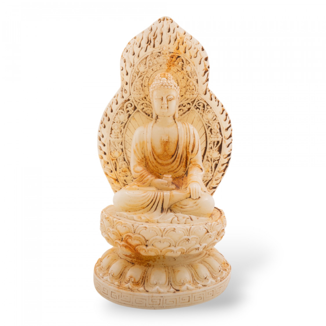 Hand-Engraved Jadeite Jade Statue Ornament 18cm-HAND-CARVED SCULPTURES AND ORNAMENTS IN HARD STONES | Worldofjewel.com