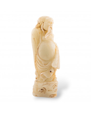 Soprammobile Statue Di Giada Giadeite Inciso A Mano 20cm-STATUETTES | Worldofjewel.com