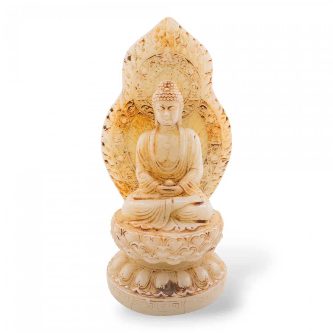 Hand-Engraved Jadeite Jade Statue Ornament 22cm-HAND-CARVED SCULPTURES AND ORNAMENTS IN HARD STONES | Worldofjewel.com