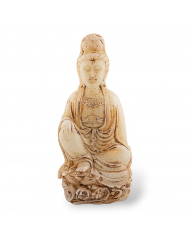 Soprammobile Statue Di Giada Giadeite Inciso A Mano 27cm-STATUETTES | Worldofjewel.com