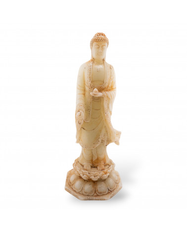 Soprammobile Statue Di Giada Giadeite Inciso A Mano 28cm-STATUETTES | Worldofjewel.com