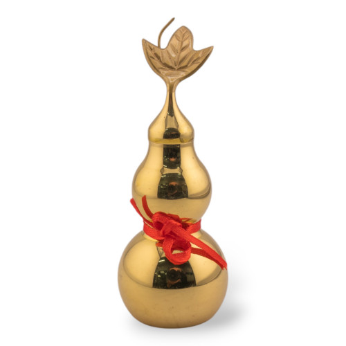 Estatua de calabaza ornamental de latón de 10,5 cm