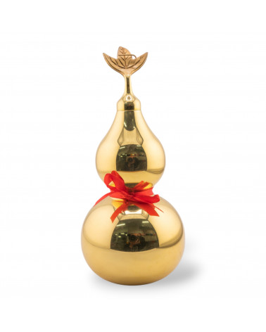 Soprammobile Statua Di Ottone Zucca Ornamentale 15,5cm-ΑΓΑΛΜΑΤΑ | Worldofjewel.com