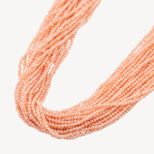 Zirconi Perline Sfaccettate 2mm -5 Champagne