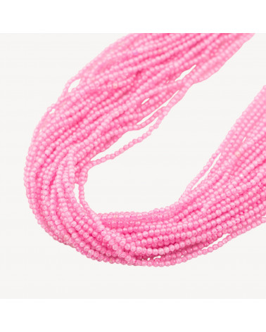 Zirconi Perline Sfaccettate 2mm Rosa-ZIRCONS | Worldofjewel.com