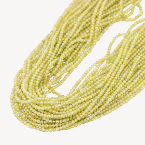Zirconi Perline Sfaccettate 2mm -13 Verde Peridot