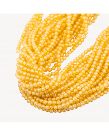 Zirconi Perline Sfaccettate 3mm Topazio Giallo-ZIRCONS | Worldofjewel.com