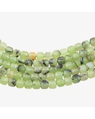 Giada Taglio Rigido Cubo Sfaccettato 6mm Prenite-GIADA | Worldofjewel.com