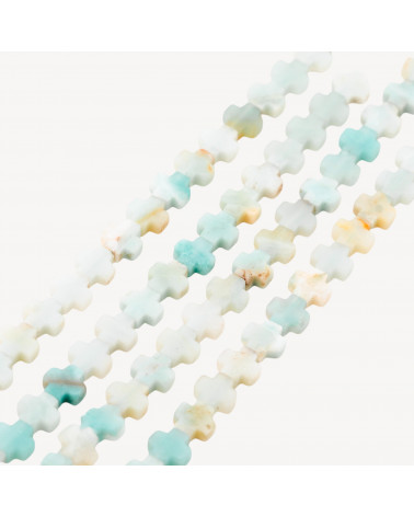 Amazzonite Multicolor Croce 8mm-MULTICOLOR AMAZONITE | Worldofjewel.com