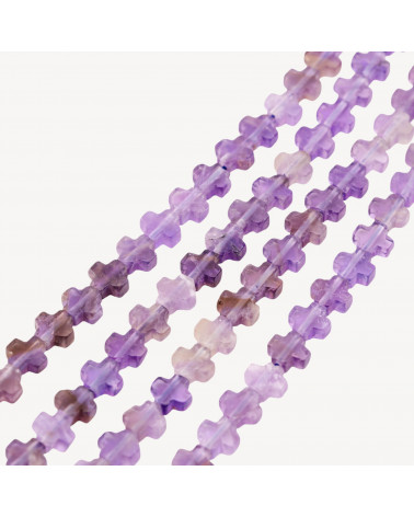 Ametista Croce 8mm-KLARER AMETHYST | Worldofjewel.com