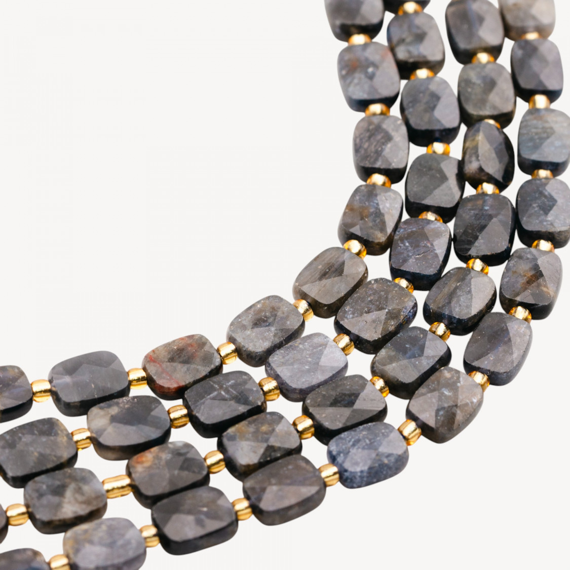 Cianite Grezzo Rettangolo Piatto Sfaccettato 8x10mm-CYANIT | Worldofjewel.com