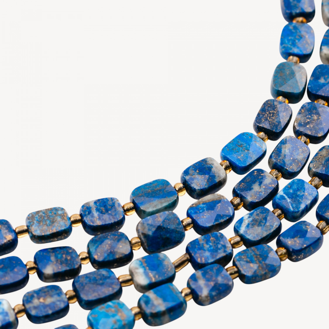 Lapislazzuli Rettangolo Piatto Sfaccettato 8x10mm-LAPISLAZULI | Worldofjewel.com