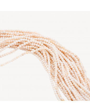 Perle Di Fiume Microperle Tonde Economiche 2,5-3mm Bianco Opaco-MICROPERLE | Worldofjewel.com