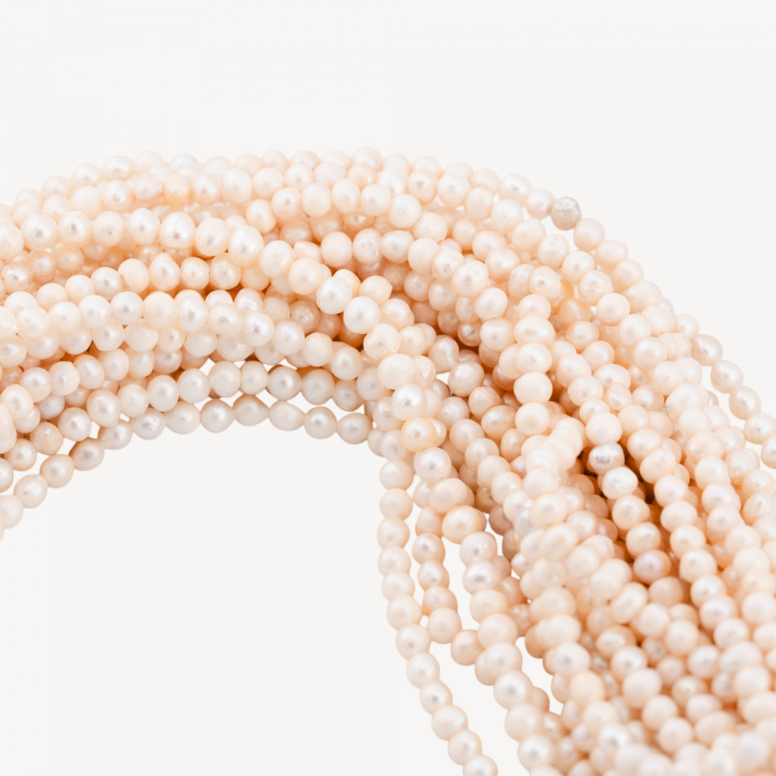Perle Di Fiume Microperle Tonde Economiche 3-3,5mm Bianco Opaco-ΦΥΣΙΚΑ ΜΙΚΡΟ ΜΑΡΓΑΡΙΤΑΡΙΑ ΓΛΥΚΟΥ ΝΕΡΟΥ ΠΟΤΑΜΟΥ | Worldofjewel.com