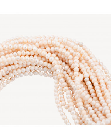 Perle Di Fiume Microperle Tonde Economiche 3-3,5mm Bianco Opaco-ΦΥΣΙΚΑ ΜΙΚΡΟ ΜΑΡΓΑΡΙΤΑΡΙΑ ΓΛΥΚΟΥ ΝΕΡΟΥ ΠΟΤΑΜΟΥ | Worldofjewel.com