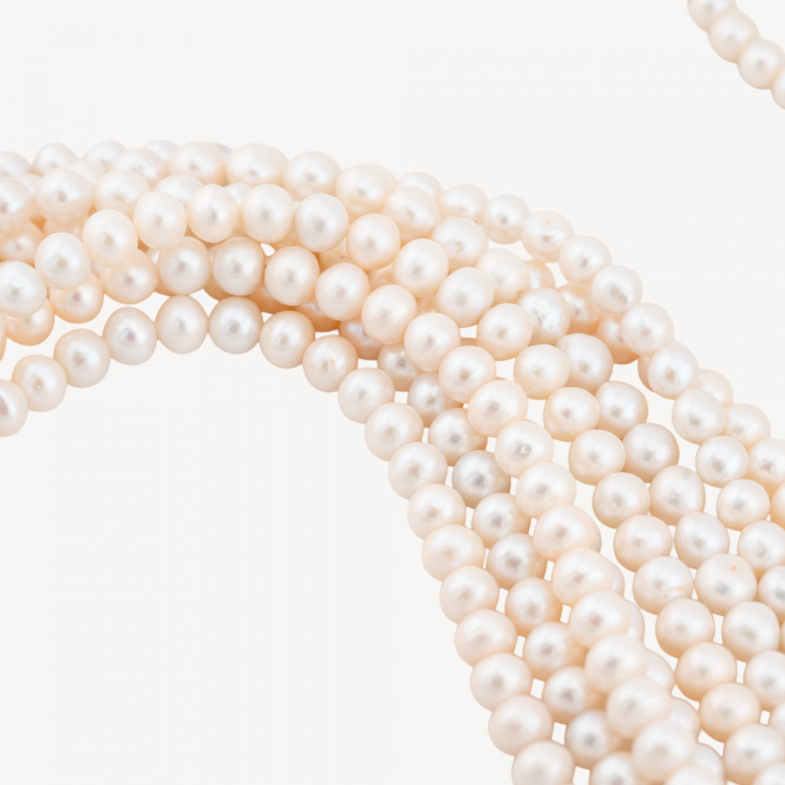 Perle Di Fiume Tonde 6.0-6.5mm-ΓΥΡΟΣ | Worldofjewel.com