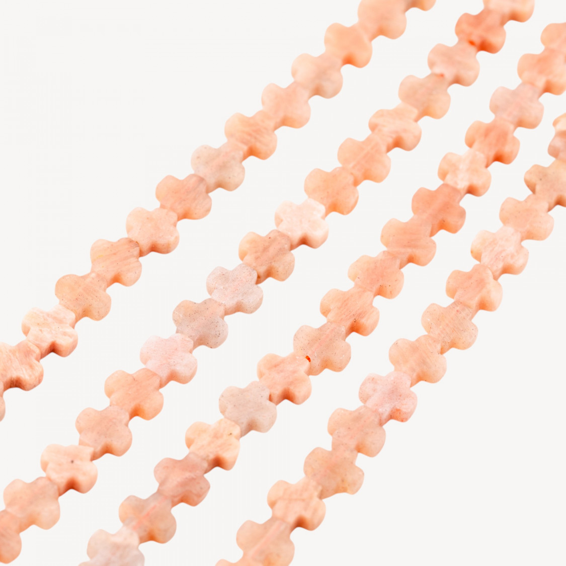 8 mm rosa Kreuzmondstein-ROSE | Worldofjewel.com