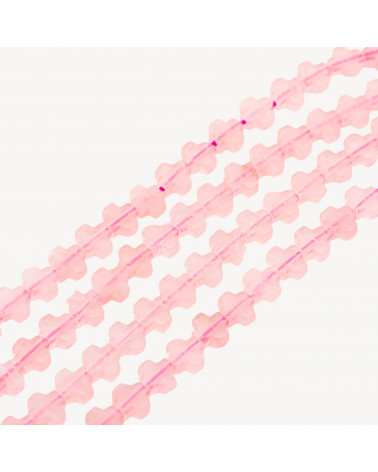 Quarzo Rosa Croce 8mm-ROSE QUARTZ | Worldofjewel.com