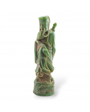 Soprammobile Statua Di Giada Giadeite Verde 20-24cm-STATUETTES | Worldofjewel.com