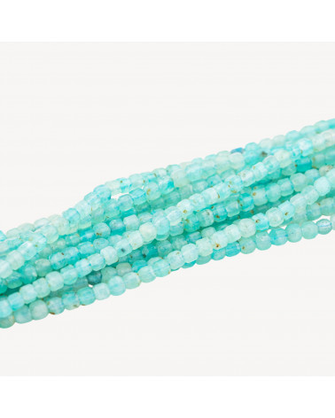 Acquamarina Cubi Taglio Rigido Sfaccettato 3mm-AQUAMARIN | Worldofjewel.com