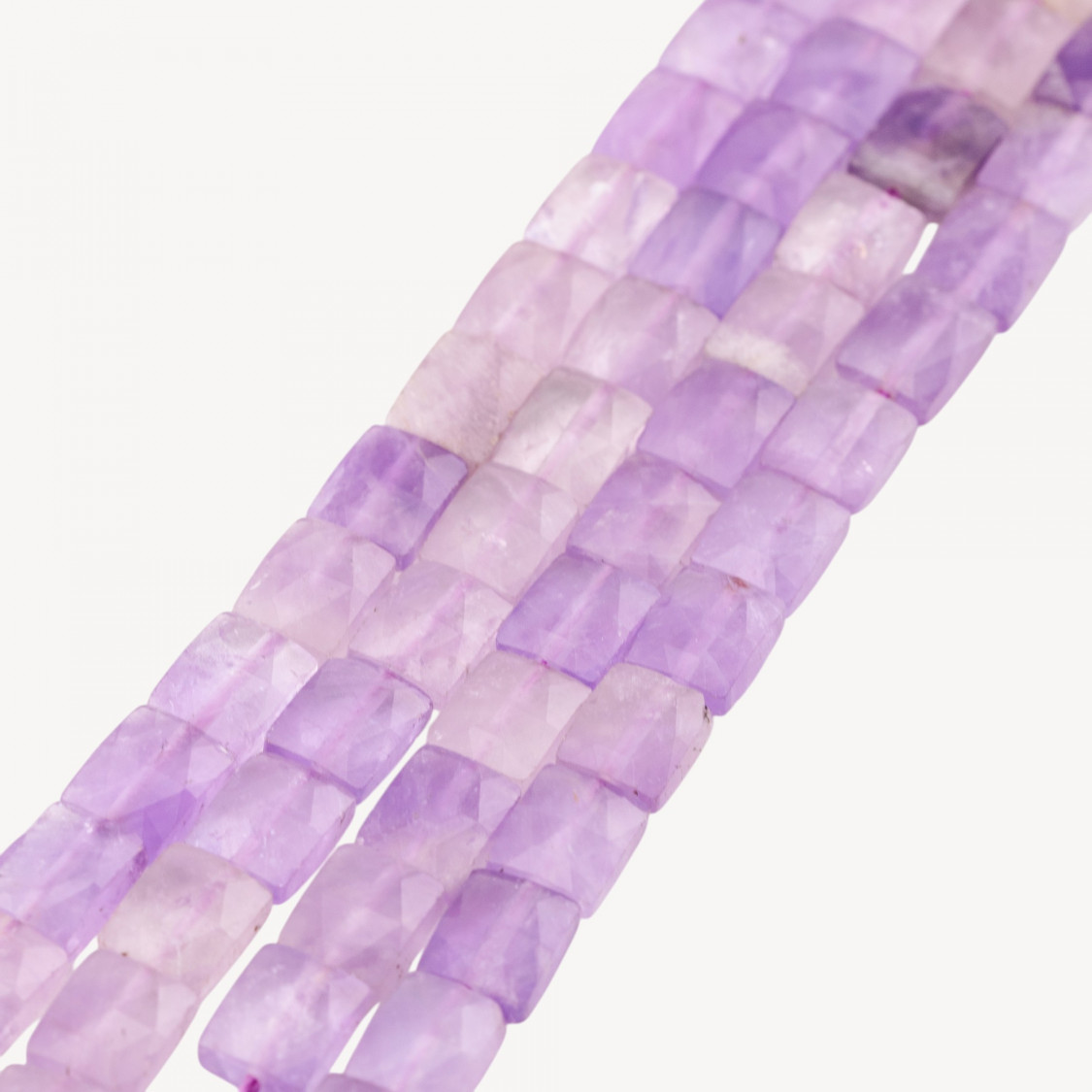 Ametista Lavanda Rettangolo Piatto Sfaccettato Taglio Rigido 8x10mm-AMETHYST LAVENDER | Worldofjewel.com