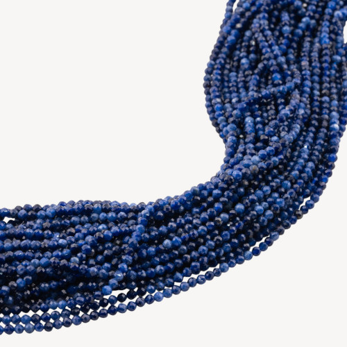 Apatite Perlina Tonda Sfaccettata Diamond Cut 2mm-AGATE | Worldofjewel.com