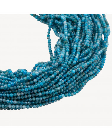 Apatite Perlina Tonda Sfaccettata Diamond Cut 3mm-AGATE | Worldofjewel.com