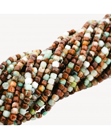 Giada Africana Cubi Taglio Sfaccettato 3,5mm-ΑΦΡΙΚΑΝΙΚΟΣ ΝΕΦΙΤΗΣ | Worldofjewel.com
