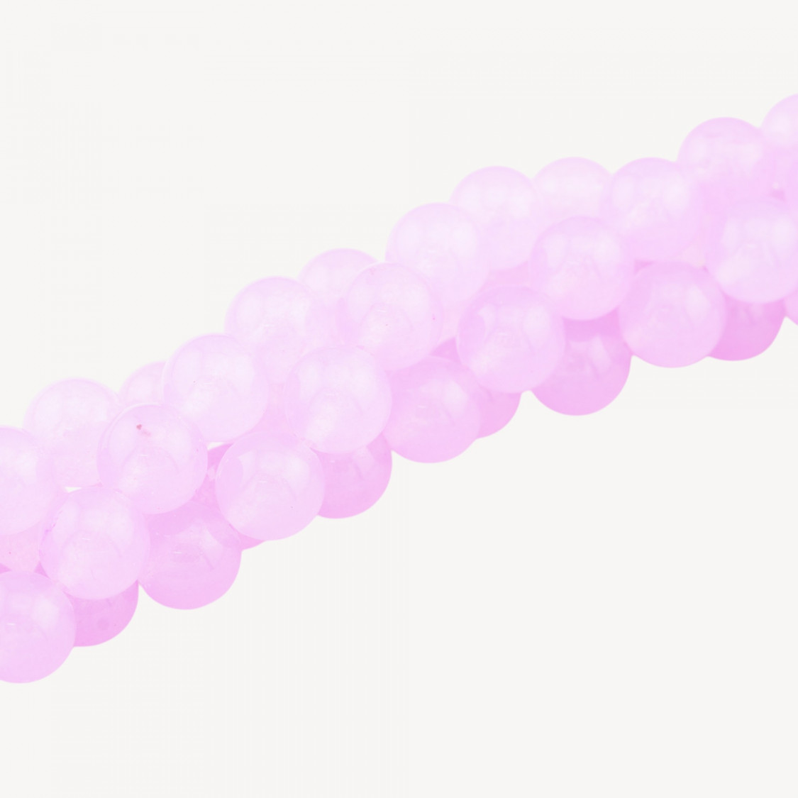 Lilas Jade Glacé Lisse Rond 10 mm-JADE DE GLACE | Worldofjewel.com