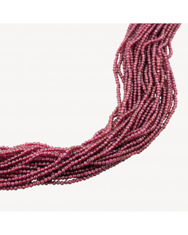 Granato Perlina Tonda Sfaccettata Diamond Cut 2mm-GRENAT | Worldofjewel.com