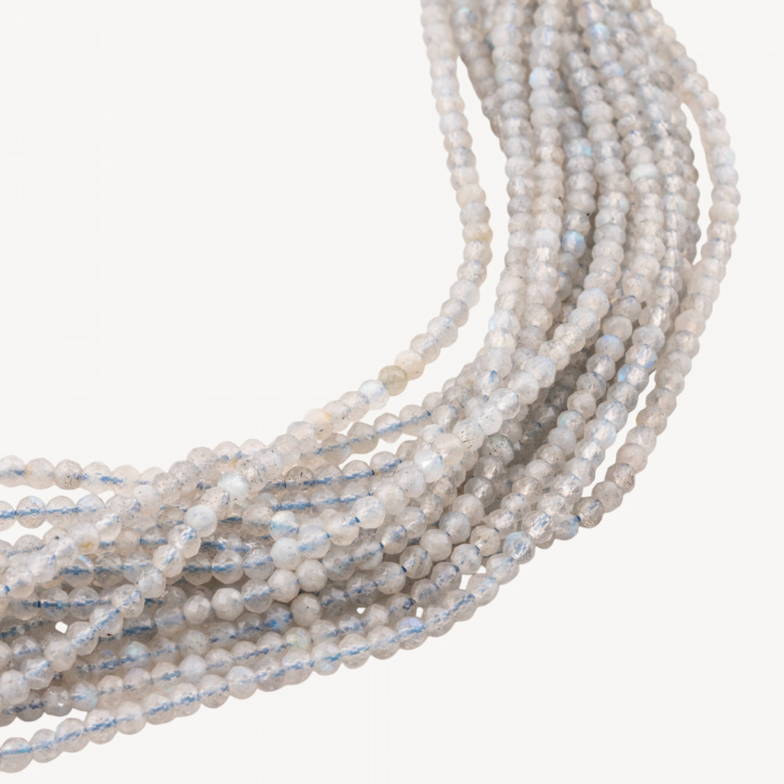 Labradorite Perlina Tonda Sfaccettata Diamond Cut 3,6mm-LABRADORIT | Worldofjewel.com