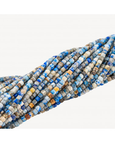 Lapislazzuli Cubi Taglio Rigido Sfaccettato 2,5mm Chiaro-LAPISLAZULI | Worldofjewel.com