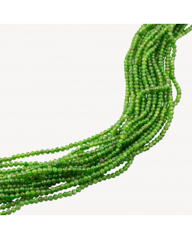 Peridot Perlina Tonda Sfaccettata Diamond Cut 2mm-RUBINO E ZAFFIRO | Worldofjewel.com