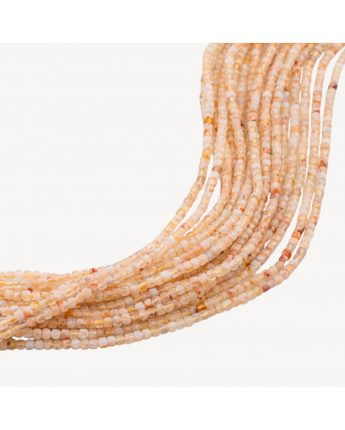 Quarzo Citrino Cubo Taglio Rigido Sfaccettato 2,5mm-CITRINE QUARTZ | Worldofjewel.com