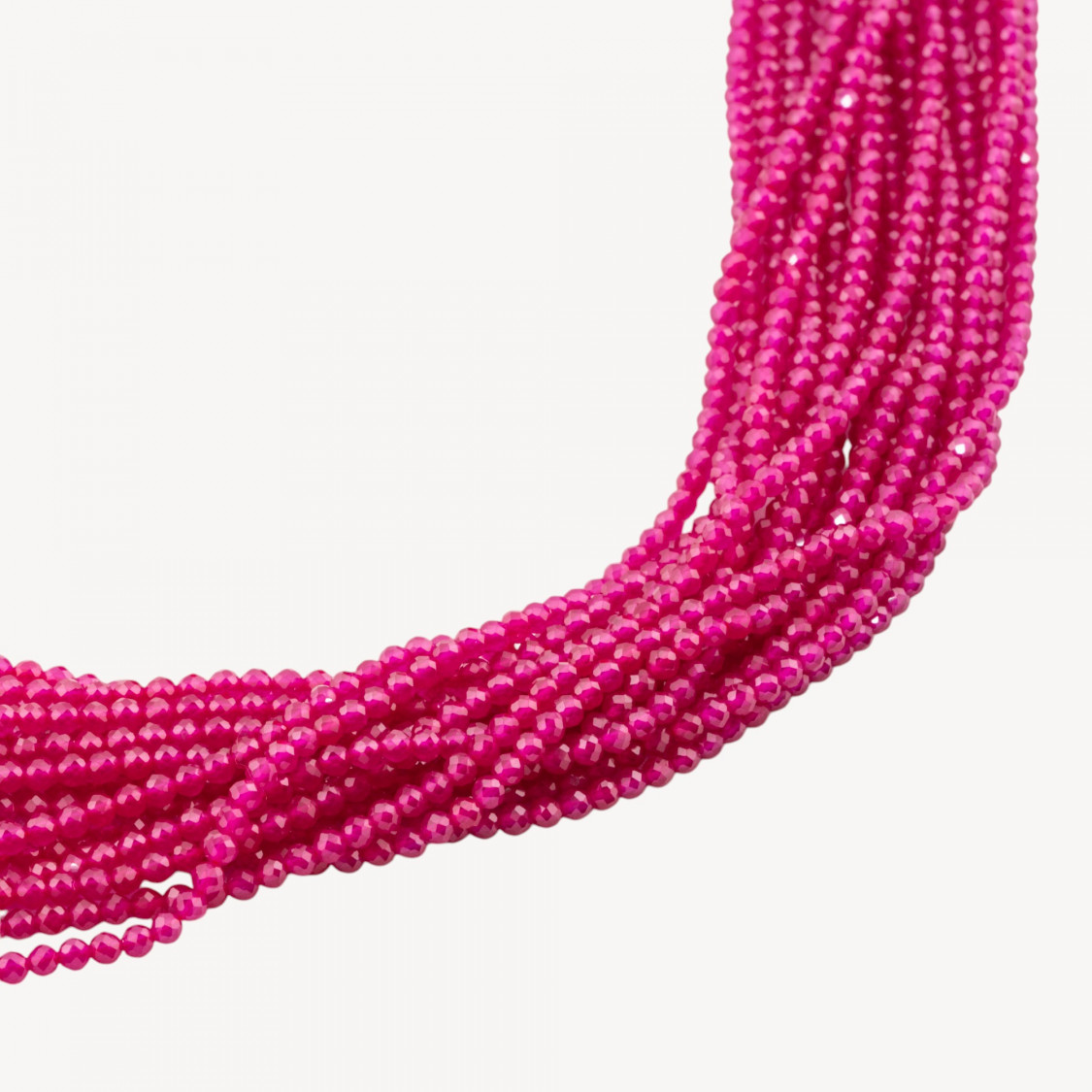 Radice Di Rubino Perlina Tonda Sfaccettata Diamond Cut 2,8mm-RUBINO E ZAFFIRO | Worldofjewel.com