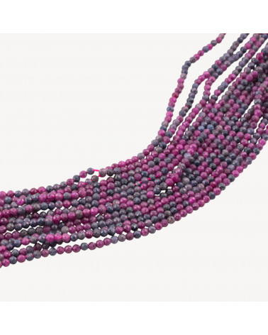 Radice Di Rubino Scuro Perlina Tonda Sfaccettata Diamond Cut 2,8mm-RUBINO E ZAFFIRO | Worldofjewel.com