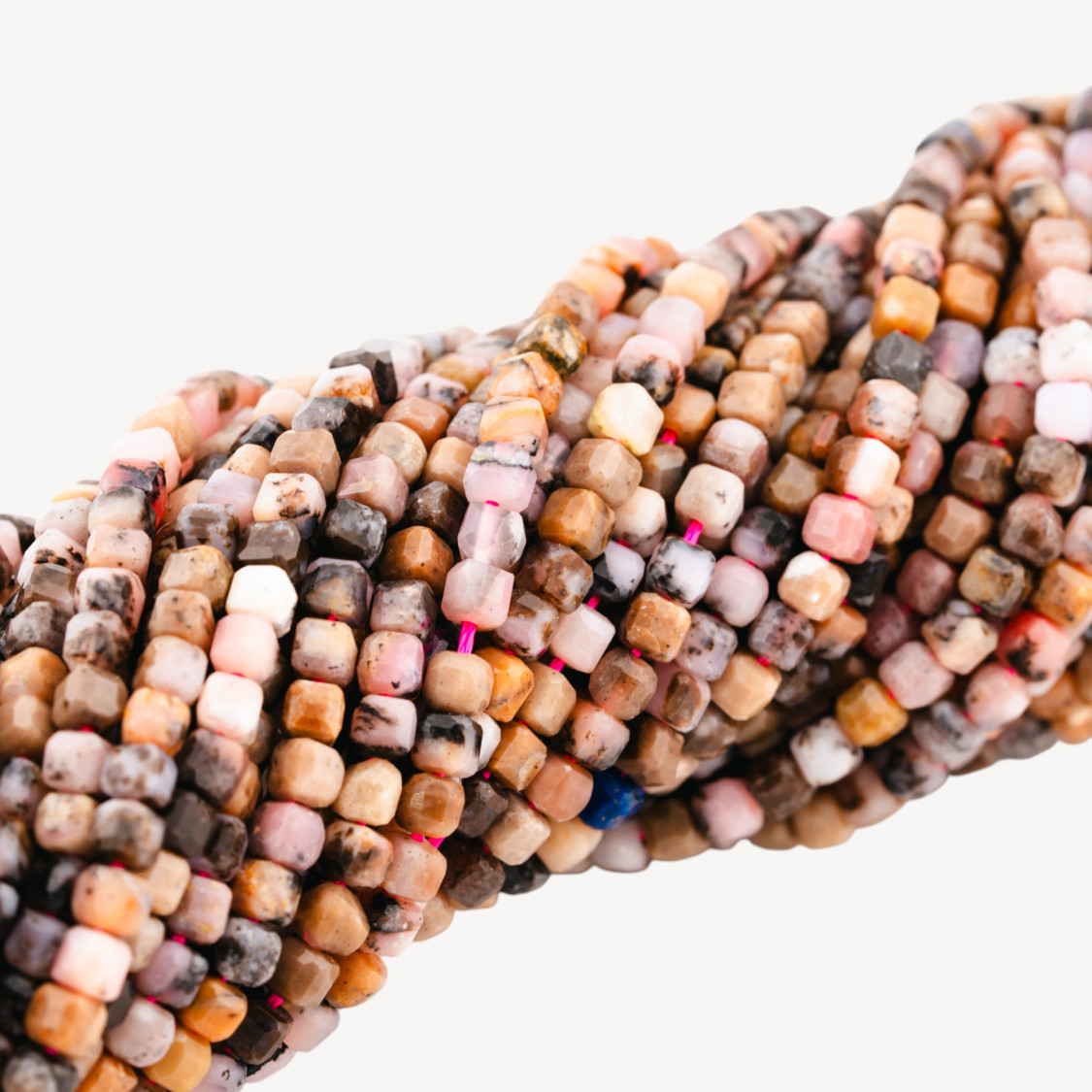 Rodonite Cubi Taglio Sfaccettato 3,5mm-RHODONITE | Worldofjewel.com