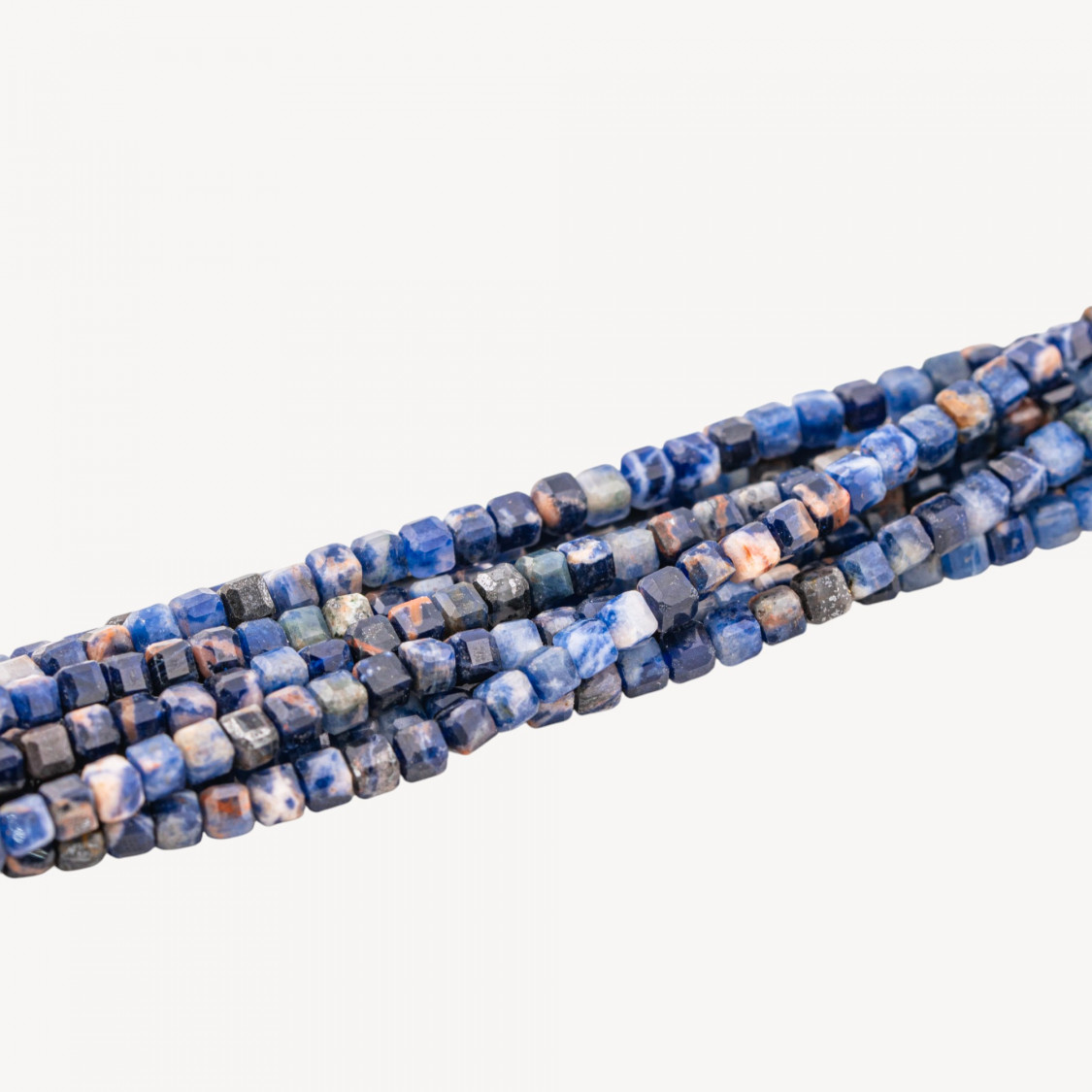Sodalite Cubi Taglio Rigido Sfaccettato 3mm-SODALITE | Worldofjewel.com