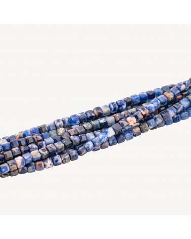 Sodalite Cubi Taglio Rigido Sfaccettato 3mm-SODALITE | Worldofjewel.com