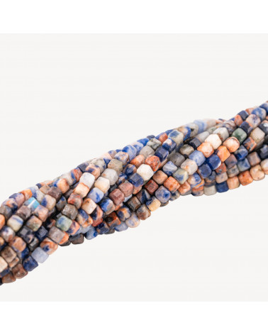 Sodalite Cubi Taglio Rigido Sfaccettato 3mm Chiaro-SODALITE | Worldofjewel.com