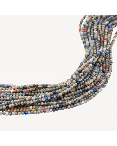 Sodalite Grezzo Perlina Tonda Sfaccettata Diamond Cut 2mm-SODALITE | Worldofjewel.com