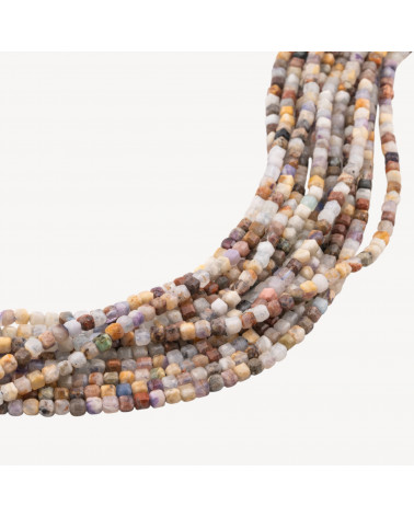 Tormalina Grezza Multicolor Cubi Taglio Rigido Sfaccettato 3,5mm-MULTICOLOR | Worldofjewel.com