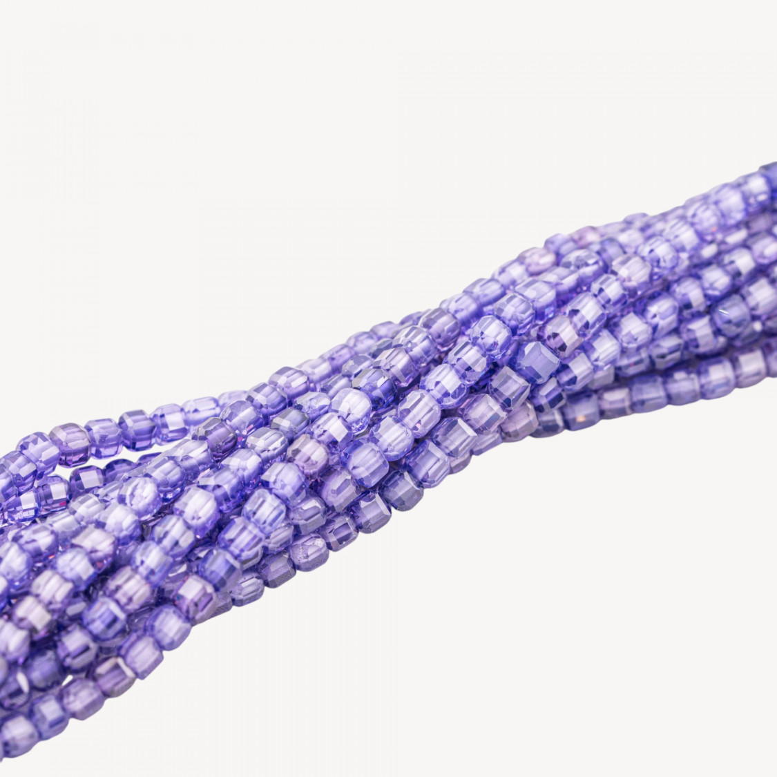 Zirconi Cubi Taglio Rigido 3mm Viola-ΖΙΡΚΟΝ | Worldofjewel.com