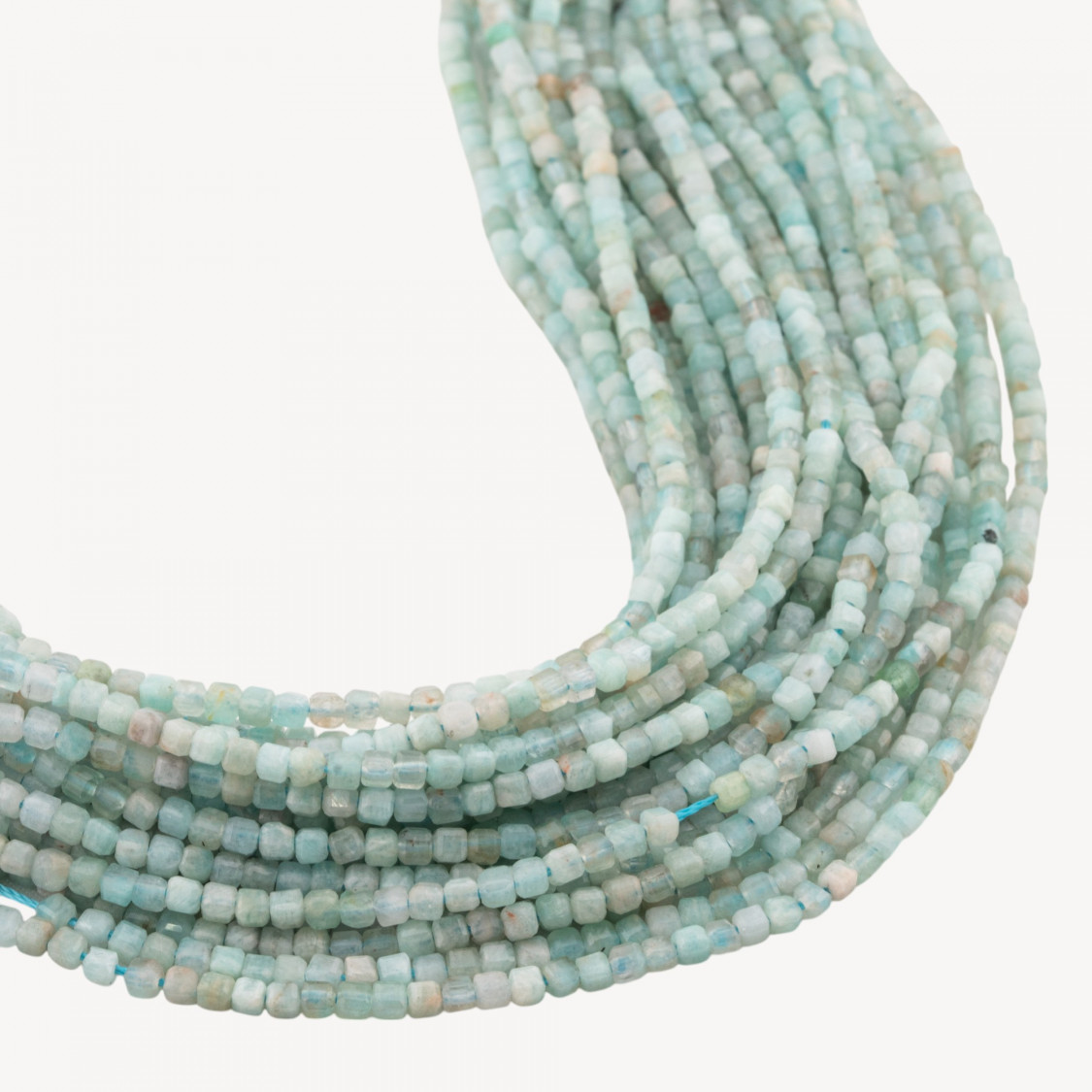 Amazzonite Cubo Taglio Rigido Sfaccettato 2,5mm-AMAZONITE | Worldofjewel.com