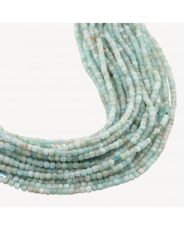 Amazzonite Cubo Taglio Rigido Sfaccettato 2,5mm-AMAZONITE | Worldofjewel.com