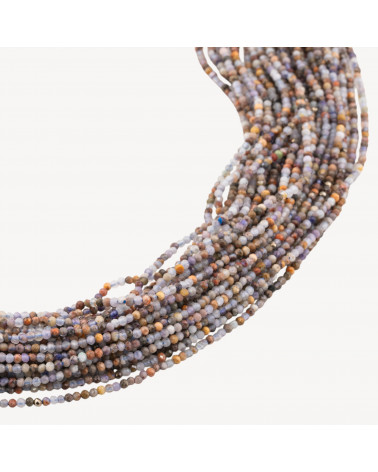 Cianite Grezzo Perlina Tonda Sfaccettata Diamond Cut 2mm-CYANITE | Worldofjewel.com